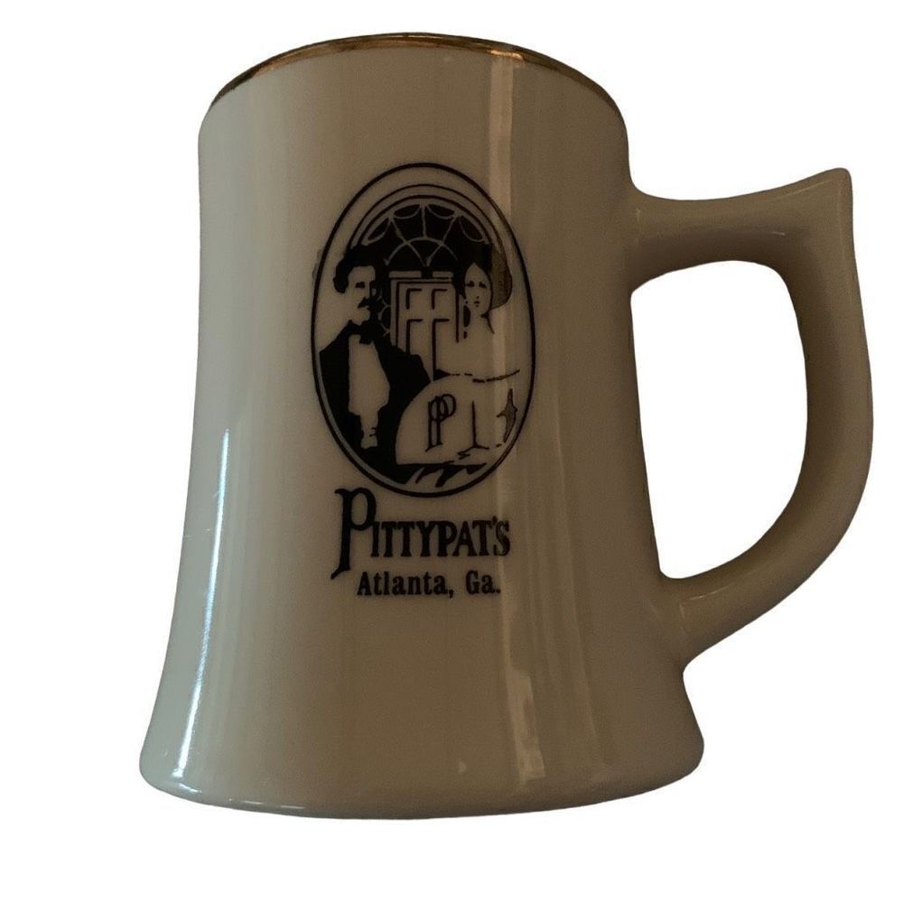 Pittypat’s Atlanta Ga Gold Rimmed Mug